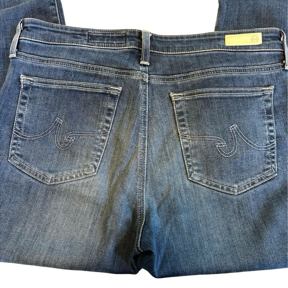 AG Adriano Goldschmied Farrah Skinny High-rise‎ Stretch Jeans Size 32R GUC - Picture 2 of 10